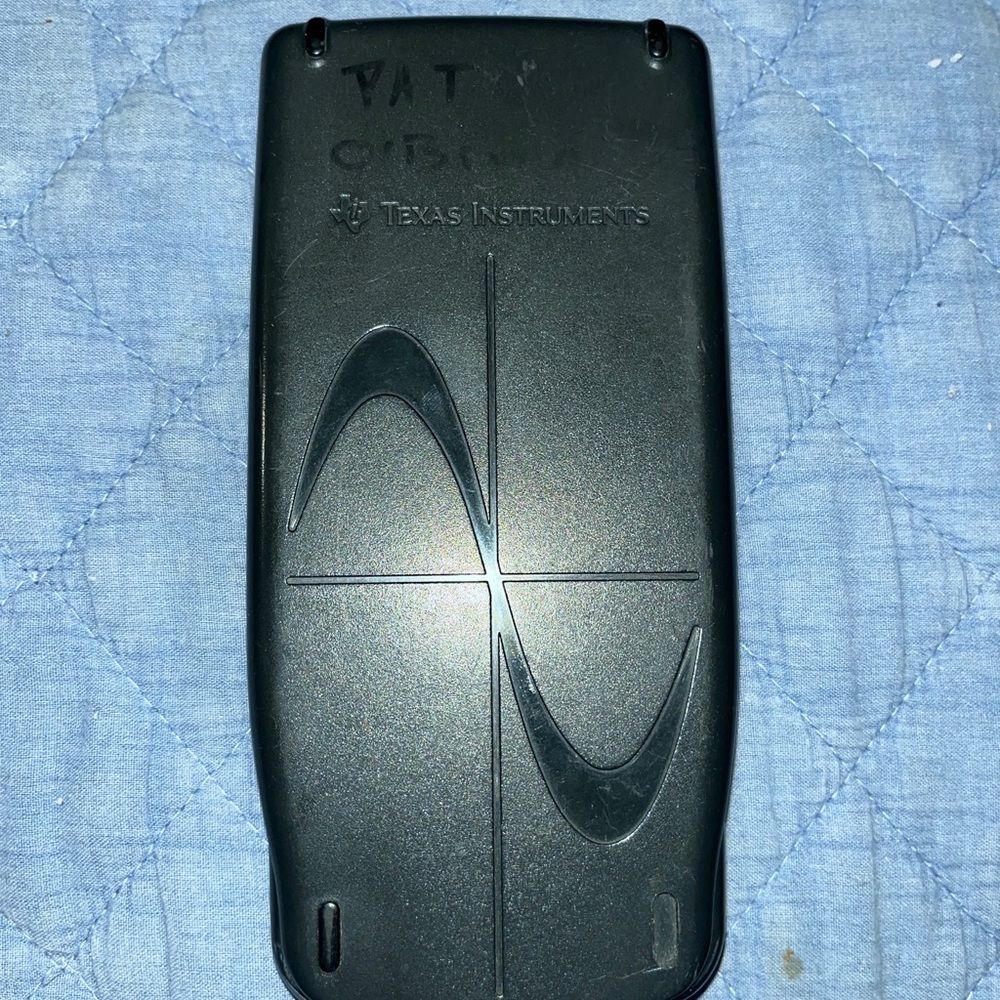 Texas Instruments Black Calculator‎